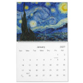 Kalender von Vincent van Gogh (Jan 2027)