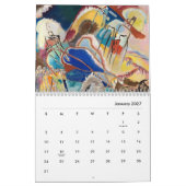 Kalender von Wassily Kandinsky (Jan 2027)
