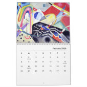 Kalender von Wassily Kandinsky (Feb 2026)