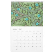 Kalender von William Morris (Jan 2027)