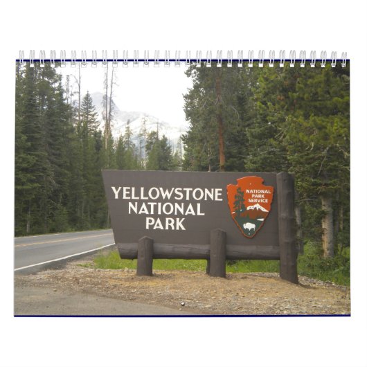 Kalender von Yellowstone Nationalpark (Titelbild)