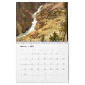 Kalender von Yellowstone Nationalpark (Feb 2027)
