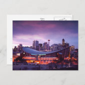 Kalender während der Sunset Postkarte (Vorne/Hinten)