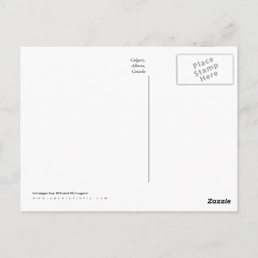 Kalender während der Sunset Postkarte (Rückseite)