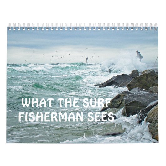 Kalender - WAS SIEHT DER FISCHER DER SURF (Titelbild)