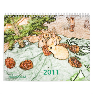Kalender Weedscapes Häschen-2011