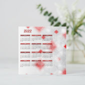 Kalender Weihnachtskarte (Stehend Vorderseite)