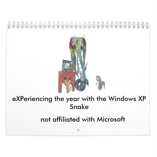 Kalender Windows XP-Schlange 2017 (Titelbild)