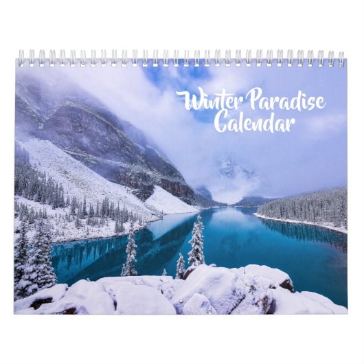 Kalender Winterparadies mittlerer Größe (Titelbild)