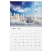 Kalender Winterparadies mittlerer Größe (Jan 2027)