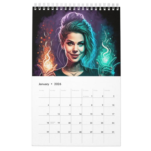 Kalender witchy 2023 (Jan 2026)