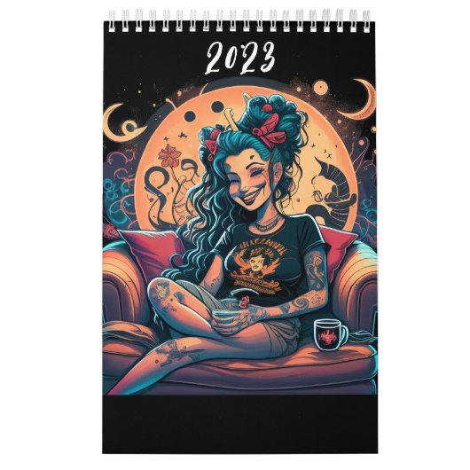 Kalender witchy 2023 (Titelbild)
