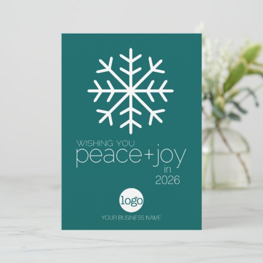 Kalender wünschen Frieden Freude Weihnachten (Stehend Vorderseite)