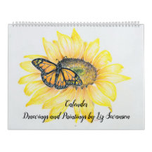 Kalender - Zeichnungen und Bilder von Liz Swanson