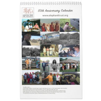 Kalender zum 50. Jahrestag