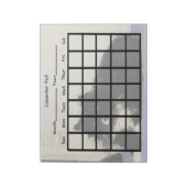 Kalenderkarte Notizblock (Rotiert)