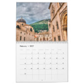 Kalendermedium Kroatiens Dubrovnik Kalender (Feb 2027)