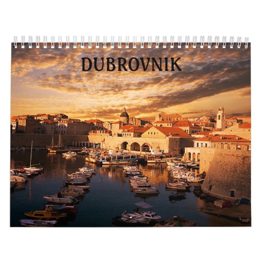 Kalendermedium Kroatiens Dubrovnik Kalender (Titelbild)