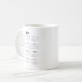 Kalendermonat 2021 kaffeetasse (Vorderseite Links)