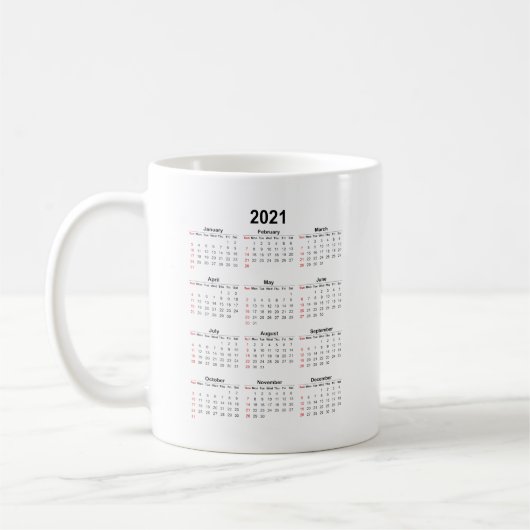 Kalendermonat 2021 kaffeetasse (Links)