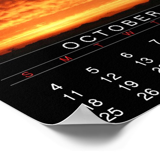 Kalenderplakat 2009 poster (Ecke)