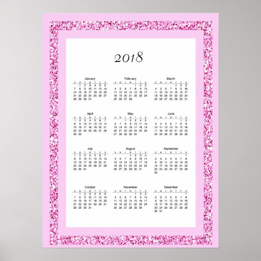 Kalenderplakat 2018, poster (Vorne)