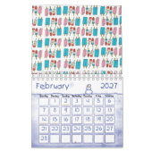 Kalenderpopulationen 2025 kalender (Feb 2027)
