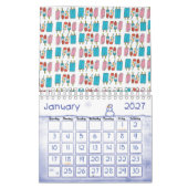 Kalenderpopulationen 2025 kalender (Jan 2027)