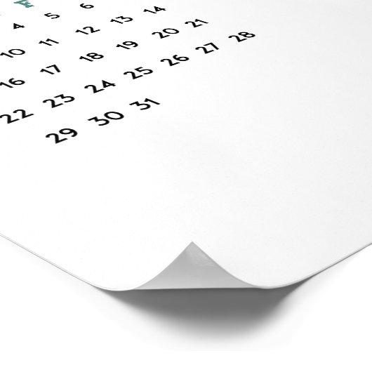 Kalenderposter 2021 poster (Ecke)