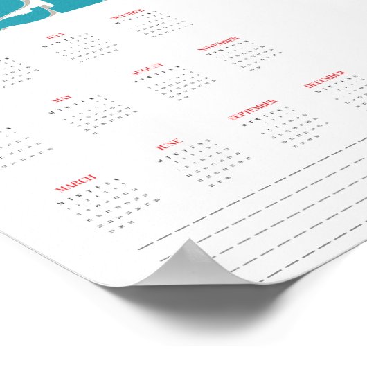 Kalenderposter 2021 poster (Ecke)