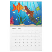 Kalenders, Meerjungfrauen und Prinzessinnen 2025 Kalender (Jan 2026)