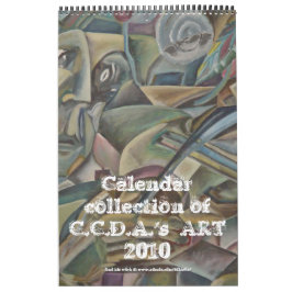 Kalendersammlung C.C.D.A. KUNST 2009 Kalender