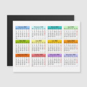 Kalendervorlage 2022 magnetkarte (Vorne/Hinten)