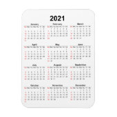 Kalenderzeitschrift 2021 magnet (Vertikal)