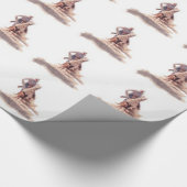 Kalf Roping Geschenkpapier (Ecke)
