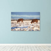 Kalgary, Alberta, Canada 2 Leinwanddruck (Insitu (Holzboden))