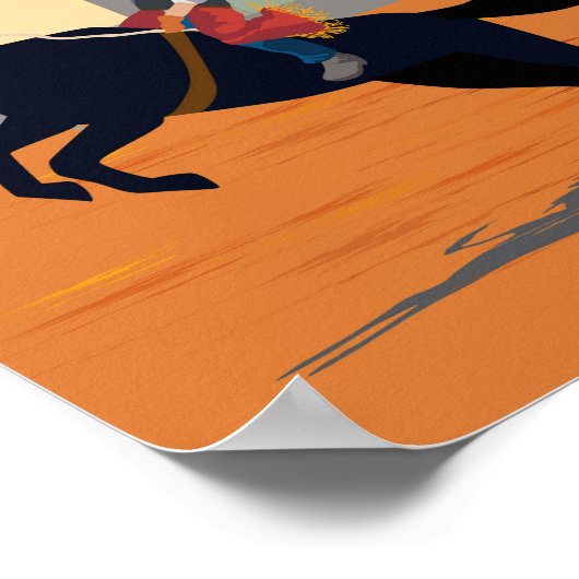 Kalgary-Stampede Poster (Ecke)