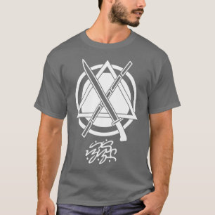 Kali Arnis Eskrima Filipino Baybayin Never Yield T-Shirt
