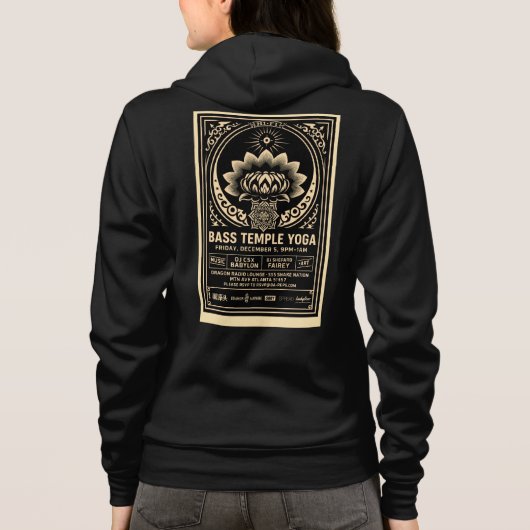 Kali ; Auge der zerstörenden Edition Hoodie (Rückseite)