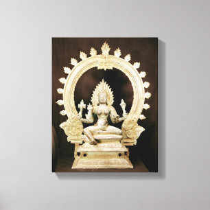 Kali aus Vijayanagar Leinwanddruck