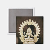 Kali aus Vijayanagar Magnet (Vorderseite/Rückseite)
