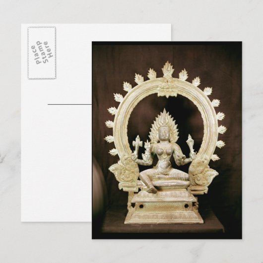 Kali aus Vijayanagar Postkarte (Vorne/Hinten)