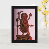 Kali, der Zerstörer Karte (Gelbe Blume)