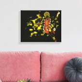 Kali, die dunkle Göttin Leinwanddruck (Insitu (Wohnzimmer))