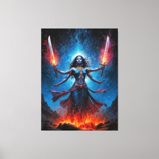 Kali Erhebung Leinwanddruck (Vorderseite)