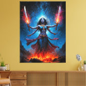 Kali Erhebung Leinwanddruck (Insitu (Wohnzimmer))