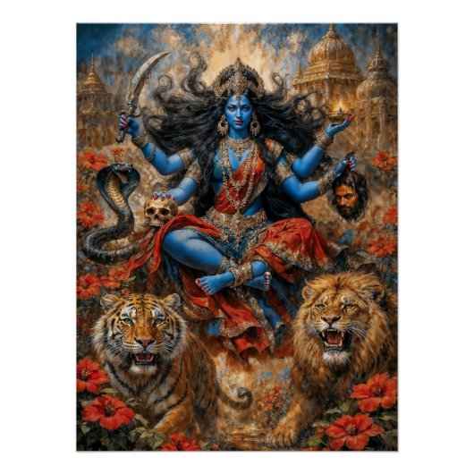 Kali-Garten Poster (Vorderseite)