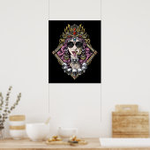 Kali Gothic Hindu Goddess Poster (Küche)