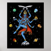 Kali Hindu Goddess Poster (Vorne)