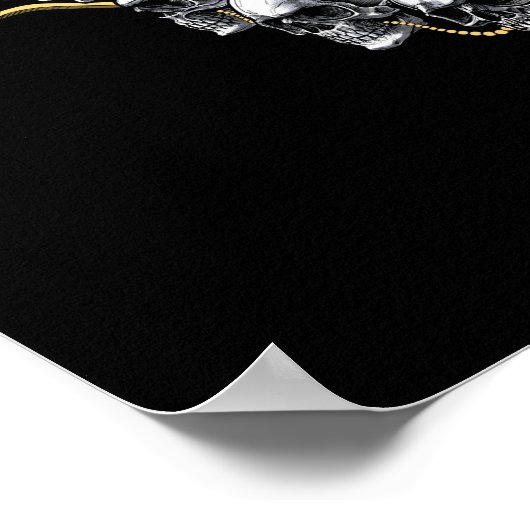 Kali Hinduismus Goddess Poster (Ecke)